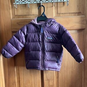 Patagonia Kids Purple Puffer Jacket